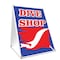 Signmission Dive Shop, 36 Inch x 24 Inch A-frame Yard Sign, Plastic Sign SBC-2436-Dive Shop - alternate 1