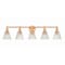 Z-Lite Auden Modern Gold 5 Light Vanity 7704-5V-MGLD - alternate 1