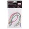 Prosource Stretch Cord, 4 mm Dia, 10 in L, Blue/Green/Red/Yellow, Hook End FH64074 - alternate 2