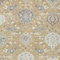 Homeroots 3' X 5' Gold Ivory And Gray Damask Washable Indoor Outdoor Area Rug 599412 - alternate 4