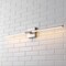 Jonathan Y McKenna 32" Modern Minimalist Dimmable Integrated LED Metal Wall Sconce, Nickel JYL7040E - alternate 6
