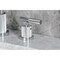 Kingston Brass Widespread Bathroom Faucet with Knurled Handle and Brass Pop-Up, Polished Chrome FSC8951KNL - alternate 4