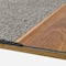 M-D Building Products Building Products 1-3/8'' X 72'' Oak Aluminum Metal Decor Carpet Trim with Screw Nails 40122 - alternate 3