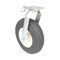 Vestil Pneumatic Swivel With 4-Position Lock Caster 12 In. x 3-1/2 In. 300 lb Black/White CST-PN-12X3.5-S-4L - alternate 4