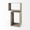 Homeroots Set of Two Brown Solid and Manufactured Wood Two Tier Floating Bookcase, 2PK 392231 - alternate 6