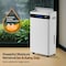 Edendirect 60 pt. 4500 sq. ft. Portable Dehumidifier with Bucket in. White, with Drainage Hose, Child lock ZR-FDD25-5293 - alternate 5