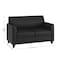 Flash Furniture Loveseat, 29" x 32-1/4", Upholstery Color: Black BT-827-2-BK-GG - alternate 5