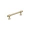 Amerock Winsome 5-1/16 inch 128mm Center-to-Center Golden Champagne Cabinet Pull BP36767BBZ - alternate 1