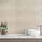 Apollo Tile Horizonte 2 x 16 in. Glossy Alabaster Beige Ceramic Deco Subway Wall Tile 10.76 sq ft/case, 50PK FLT88DECSND216 - alternate 2