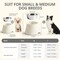 Yoken Elevated Dog Bowls, Prevention of Vertebrae Disease, Super Non-Slip PT05BOWL840ML01WL - alternate 4