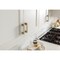 Amerock Versa 3-3/4 inch (96mm) Center-to-Center Golden Champagne Cabinet Pull, 25PK 25VMP36912BBZ - alternate 4