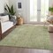 Homeroots 8' X 10' Sage Green And Brown Oriental Washable Indoor Outdoor Area Rug 603884 - alternate 6