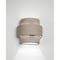 Luxury Lighting Fasciato 10 in Tall Ceramic Outdoor Wall Light, Cottonwood Paint Finish, 2PK (2) 128-00-CW-ud-7 - alternate 1