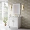 James Martin Vanities Bellshire 36" Single Vanity, Bright White w/ 3 CM Ethereal Noctis Silestone Top 660-V36-BW-3ENC - alternate 6