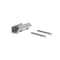 Quiet Glide 8.06 ft. Cherry Contemporary Wheel Satin Nickel Rolling Hook Removable Ladder, 12 ft. Rail QG.540-8CH-12-H.02 - alternate 5