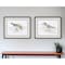 Homeroots Set Of Two Sandpiper Black Framed Print Wall Art, 2PK 525081 - alternate 2