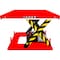 Pake Handling Tools Electric Hydraulic Scissor Lift Table, 4,400 lb. Capacity, 48''x48'' Platform, 36.25'' Lifting Height PAKHWBG204848 - alternate 5