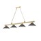 Z-Lite Cordon Heritage Brass 4 Light Billiard 2306-4HBR-BRZ15 - alternate 5