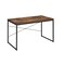 Homeroots 47" Brown and Black Computer Desk 286419 - alternate 2