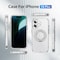Alpha Digital iPhone 16 PLUS Case w/ Magnetic Ring Stand- Full Protection, Soft Flex -360 shockproof IP16P-CLEAR - alternate 5