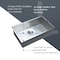 Wrightmaster 30 in. Undermount 16-Gauge Single Bowl Stainless Steel Kitchen Sink ZOR-P360859 - alternate 3