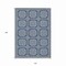 Homeroots 10' X 14' Navy Blue And Ivory Geometric Washable Indoor Outdoor Area Rug 610840 - alternate 7