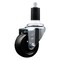 Service Caster 3'' SS Soft Rubber Wheel Swivel 1-1/2'' Expanding Stem Caster SCC-SSEX20S314-SRS-112 - alternate 1