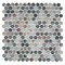 Apollo Tile Lucenza 12x12 in. Green Beige Matte Recycled Glass Penny Round Mosaic Tile (10.56 sq ft/case) 12PK APLGIO88SWRPENA - alternate 1