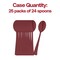 Smarty Had A Party Red Disposable Plastic Party Spoons, 600PK 410S-R-CASE - alternate 7