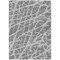 Homeroots 3' X 5' Charcoal Abstract Washable Non Skid Indoor Outdoor Area Rug 559256 - alternate 6