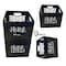 Cratemate Heavy Duty Multi-Purpose Milk Crate Storage, Black, 13 in H, 11 in W, 18-3/4 in L, 3 PK MC24QT-BL-3 - alternate 1