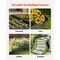 Vevor Steel Landscape Edging 6 Packs 40 x 8in Rust-Resistant Garden Edging, 6PK ZY-40X8-6Black - alternate 5
