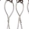 Homeroots 72" Dark Gray Waffle Weave Fabric Shower Curtain Liner and Hooks Set 484083 - alternate 4