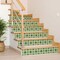 Homeroots 12" X 12" Green Aegean Orb Removable Peel and Stick Tiles 555970 - alternate 4