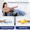 Serenelife Hand Massager with Heat and Compression with Kneading, 6 Modes, 6 Intensity Levels, 3 Timer Settings SLHNDMSG007BK - alternate 4
