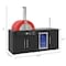 Koolmore Outdoor Kitchen Suite with 22 Inch Gas and Wood Fired Pizza Oven, Sink and faucet, Outdoor Fridge KM-OKS-P4679 - alternate 7