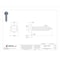 Zoro Select Sheet Metal Screw, #12 x 1 in, Zinc Plated Steel Flange Hex Head Slotted Drive, 100 PK U28100.021.0100 - alternate 3