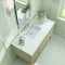 James Martin Vanities Breckenridge 48'' S Vanity, Whitewashed Oak w/ Ethereal Noctis Silestone Top w/ Wireless Charger 330-V48-WWO-FENC - alternate 7