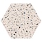 Andova Tiles Kallisto 8-in. x 9-in. Hexagon Terrazzo Matte Porcelain Wall & Floor Tile (9.9 Square Feet Per Box) ANDKALL1237 - alternate 4