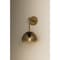 Troy Lighting August 7.75in wide 1 Light Wall Sconce in Patina Brass B3715-PBR - alternate 3