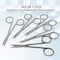 A2Z Scilab 5-Pcs Set, Iris Lab Scissors, 4.5 inch, Straight A2Z-ZR1087 - alternate 7