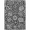 Homeroots 9' X 12' Gray And Ash Gray Damask Washable Indoor Outdoor Area Rug 609076 - alternate 5