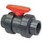 Nibco S45Tb-E 6 Reduced Port Socket True Union Ball Valve Epdm PVC MA611AK - alternate 1