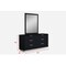 Homeroots 63 X 19 X 32 Gray Double Dresser 370690 - alternate 2
