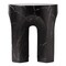 Leisuremod Crus Modern 18 in Round Fiberstone Side Table, 260 lb Capacity, Weather-Resistant, Fully Assembled CST17MBL - alternate 7