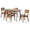 Baxton Studio Kristy Dining Set, 5-Piece 269-13411-11644-ZORO - alternate 5