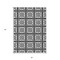 Homeroots 3' X 5' Black Ivory And Gray Medallion Washable Indoor Outdoor Area Rug 589326 - alternate 5