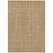 Homeroots 3' X 5' Gold Gray And Ivory Striped Washable Indoor Outdoor Area Rug 597385 - alternate 4