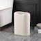 Happimess Robo Kitchen 13.2-Gallon Slim Oval Motion Sensor Touchless Trash Can w/ Touch Mode, Limestone Beige HPM1016D - alternate 4