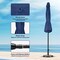 Simple Deluxe 10' Patio Umbrella Outdoor Table Market Yard Umbrella with Easy Push Button Tilt/Crank, Table Compa LGBRLA10DBL - alternate 3